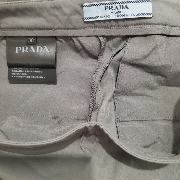 PRADA Gray Lightweight Pants - Picture 4 of 6